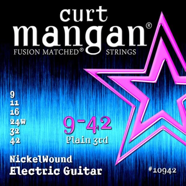 Curt Mangan 9 - 42 Nickel Wound Set : photo 1