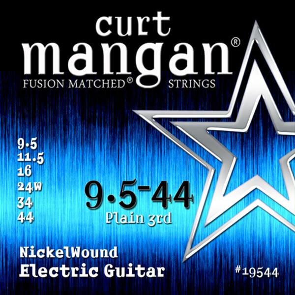 Curt Mangan 9.5 - 44 Nickel Wound Set : photo 1