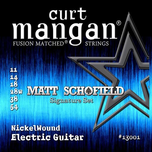 Curt Mangan 11- 54 Matt Schofield Signature - Nickel Wound - Set : photo 1