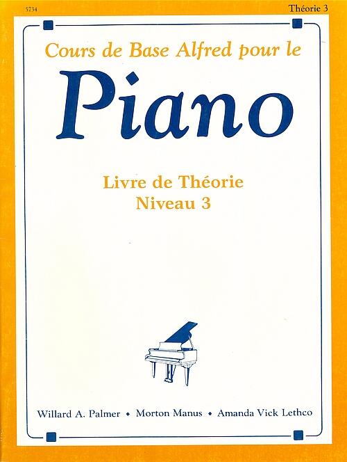 Basic Piano Course: French Edition Theory Book 3 Klavier : photo 1