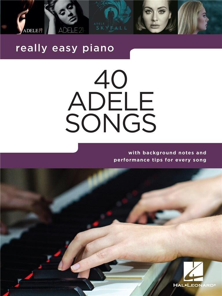 Wise Publications Really Easy Piano: 40 Adele songs : photo 1