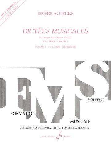 Gérard Dictees Musicales Volume 3 - Eleve Theory : photo 1