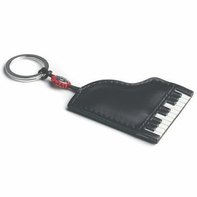 Italian Leather Keyring Italian Leather Keyring - Piano