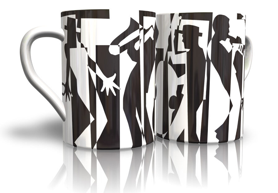 Music Gifts Company Mug / Mug Jazz Art : photo 1