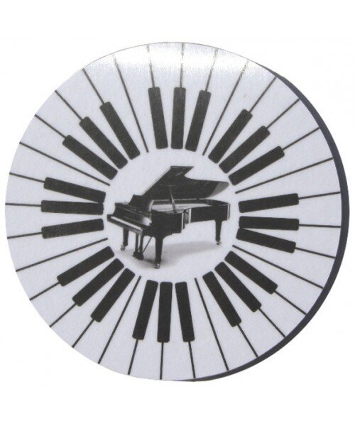 Music Gifts Company 2 Piece Coaster - Piano : photo 1