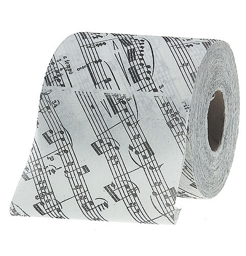 AIM GIFTS Toilet Paper - Sheet Music : miniature 1
