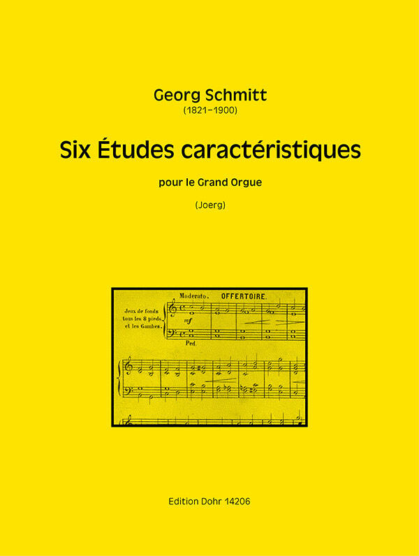 Six Etudes Caracteristiques Orgel : photo 1