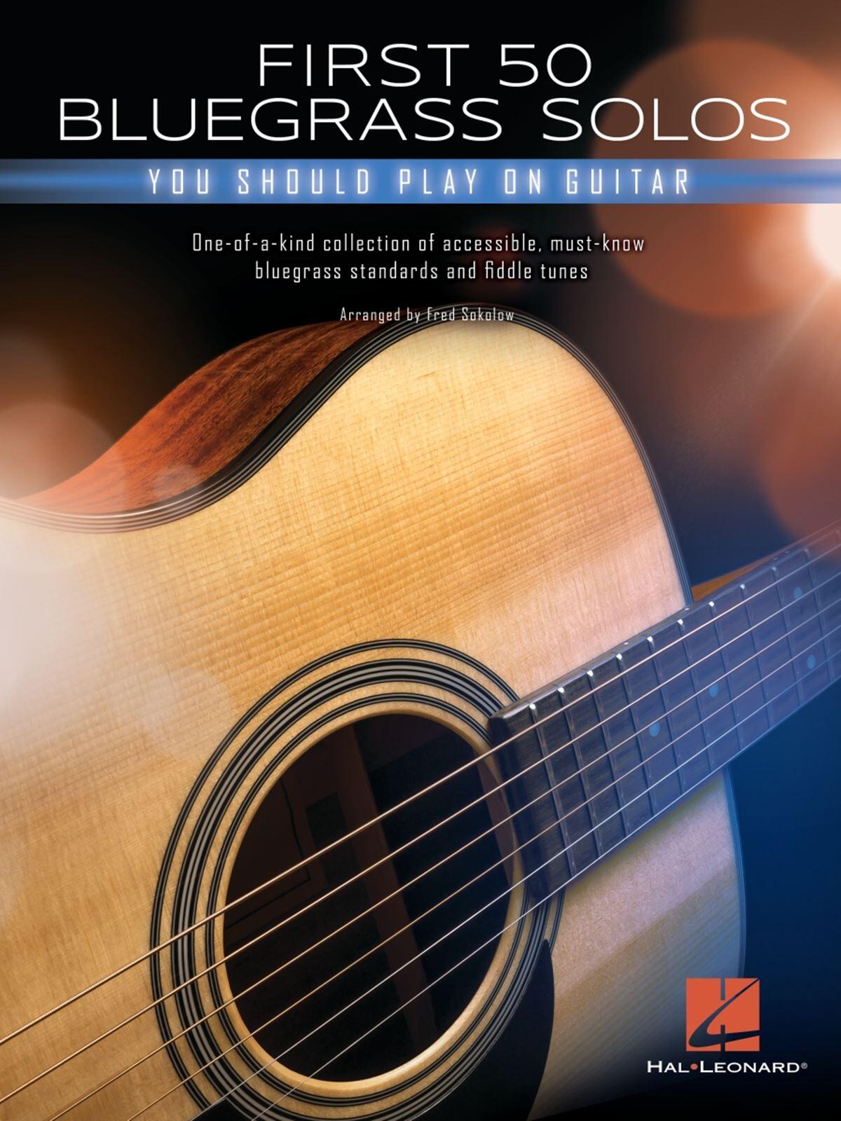 Hal Leonard First 50 Bluegrass Solos You Should Play on Guitar Gitarre Guitar Collection : photo 1