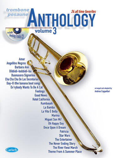 Anthology Trombone Vol. 3 Posaune Anthology (Cappellari) : photo 1