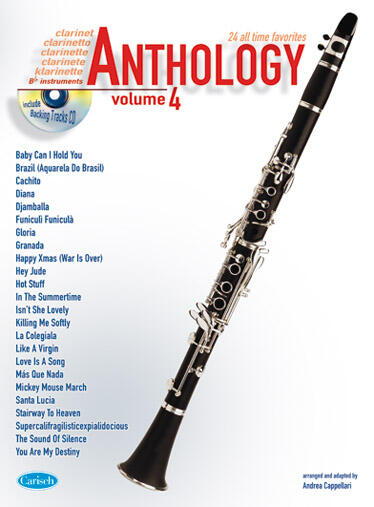 Anthology Clarinette Vol. 4 Klarinette Anthology (Cappellari) : photo 1