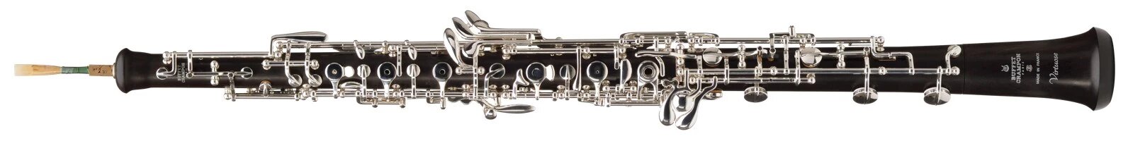 Buffet Crampon Virtuoso Semi-automatic, 3 octave keys, resized top body, Green LinE inserts, natural C key, two keyless grenadilla bells, silver plated - in case : photo 1