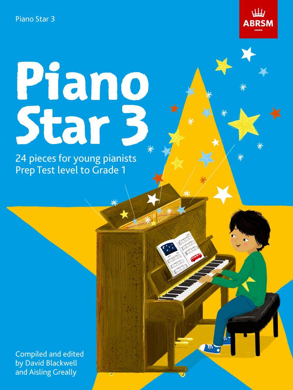 ABRSM Piano Star - Book 3 Klavier Piano Star / 24 pieces for young pianists Prep Test Level to Grade 1 : photo 1