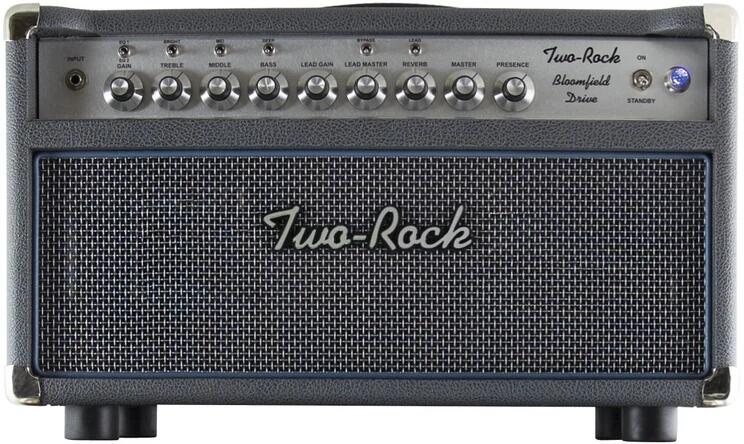 Two-Rock Bloomfield Drive 40/20 watt Head Silver Anodize Slate Gray With Silver Cloth