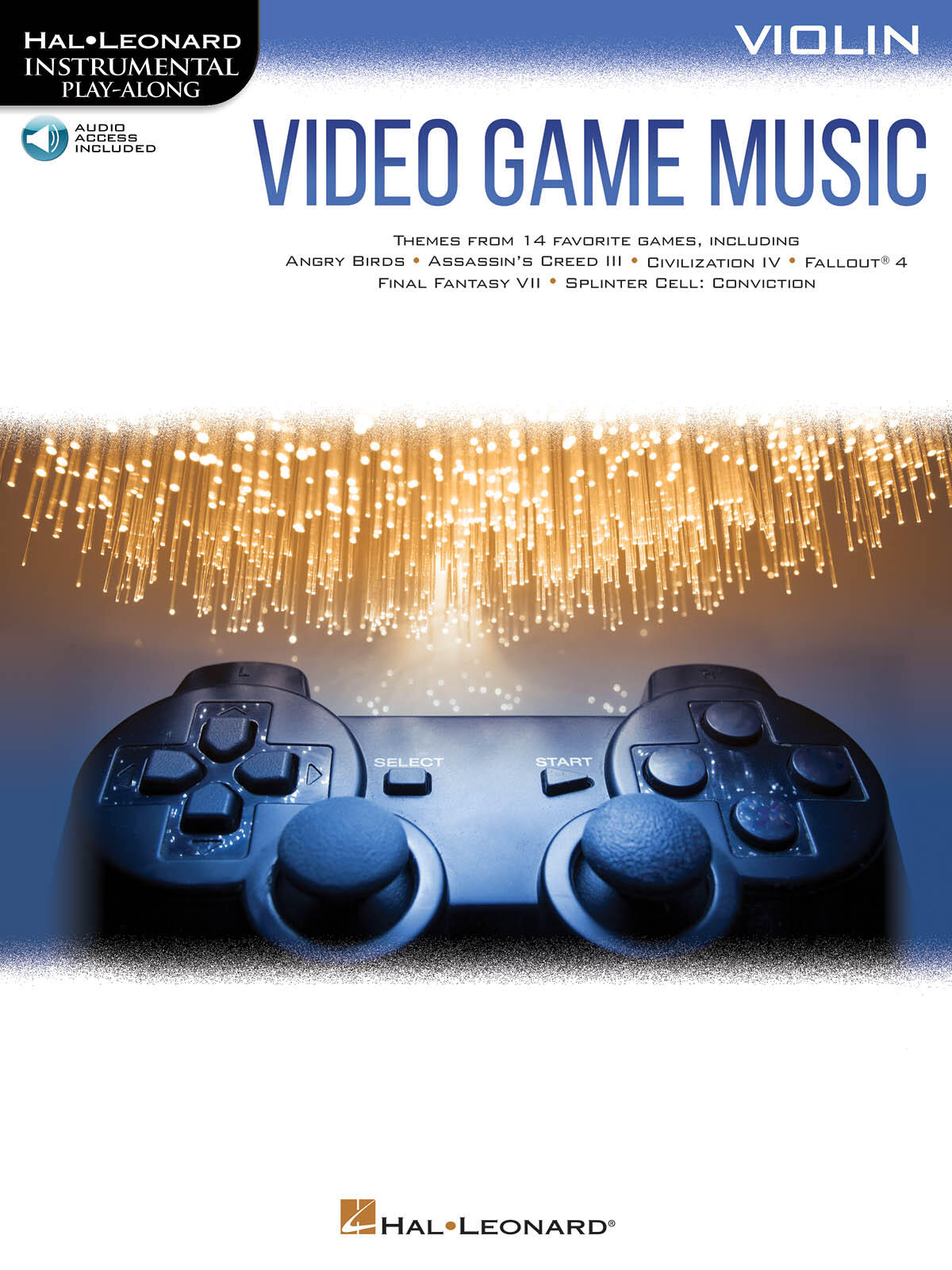 Hal Leonard Video Game Music for Violin Violine Instrumental Play-Along / Instrumental Play-Along