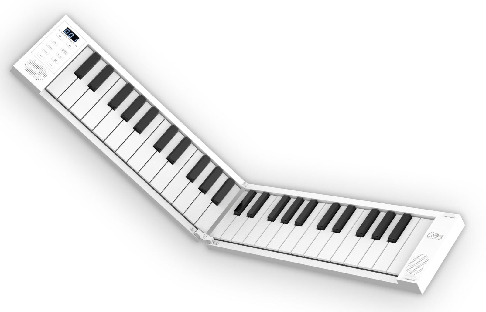 Carry-on 49 Key Folding Piano White : photo 1