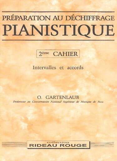 Préparation Au Déchiffrage Pianistique - 2  Odette Gartenlaub   Klavier French : photo 1