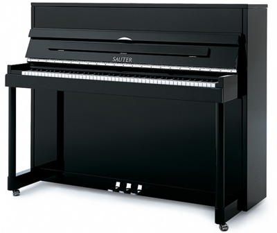 Sauter Vision 116 Noir poli-brillant + Système silencieux adsilent