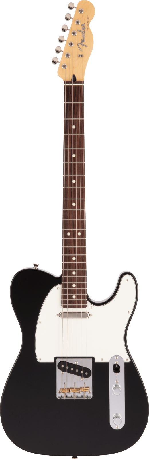 Fender Made in Japan Hybrid II Telecaster, Rosewood Fingerboard, Black : miniature 1