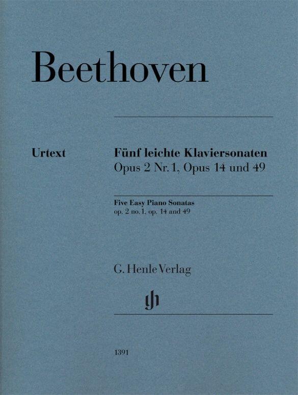 Five Easy Piano Sonates  Ludwig van Beethoven   Klavier : photo 1
