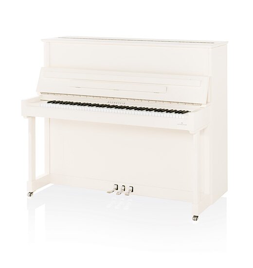 Bechstein Academy A124 Style Glossy White Chrome : photo 1
