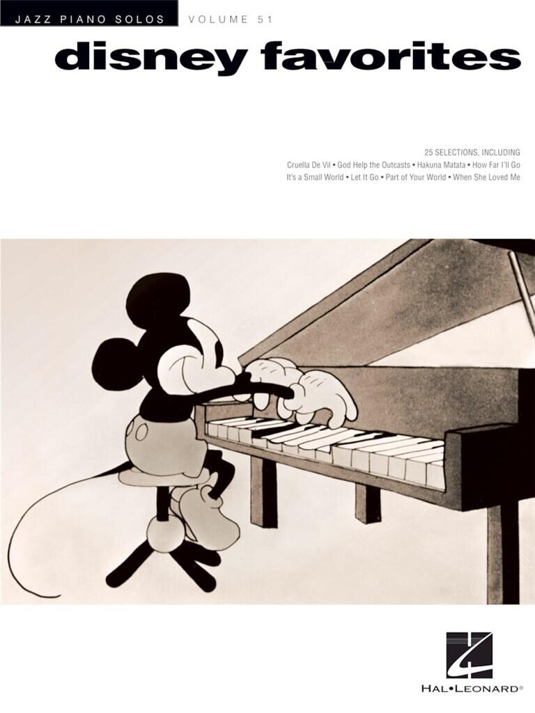 Disney Favorites Jazz Piano Solos Series Volume 51    Klavier / Jazz Piano Solos Series Volume 51 : photo 1