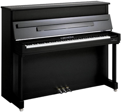Bechstein Residence R4 Classic 120cm Glossy Black Chrome