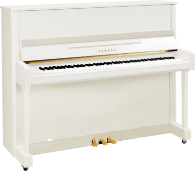 Yamaha Pianos Silent B3 SC3 PWH Silent Blanc poli-brillant 121 cm