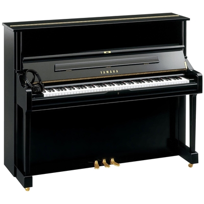 Yamaha Pianos Silent U1 SH3 PE Silent Glossy Black 121cm