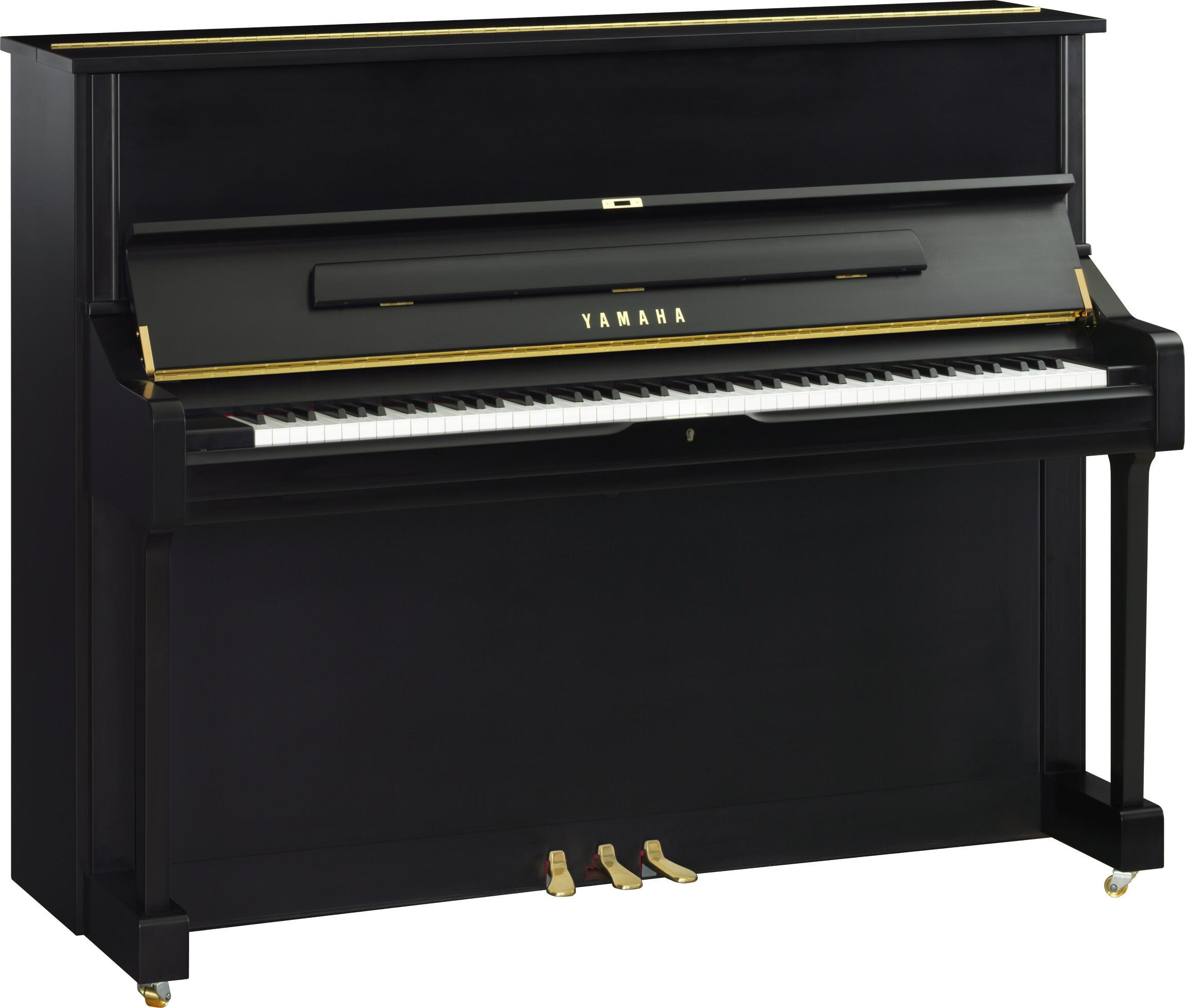 Yamaha Pianos Silent U1 SH3 SE Silent Noir satiné 121 cm