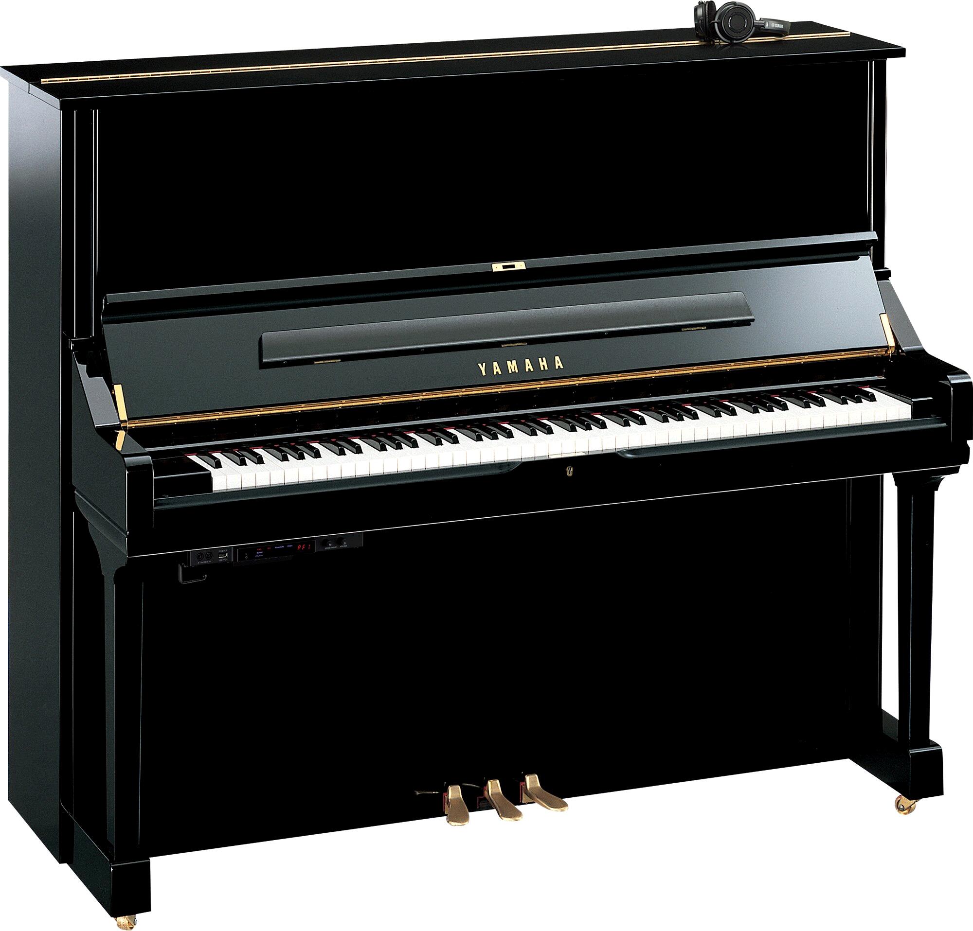 Yamaha Pianos Silent U3 SH3 PE Silent Noir poli-brillant 131 cm