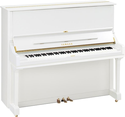 Yamaha Pianos Silent U3 SH3 PWH Silent Blanc poli-brillant 131 cm