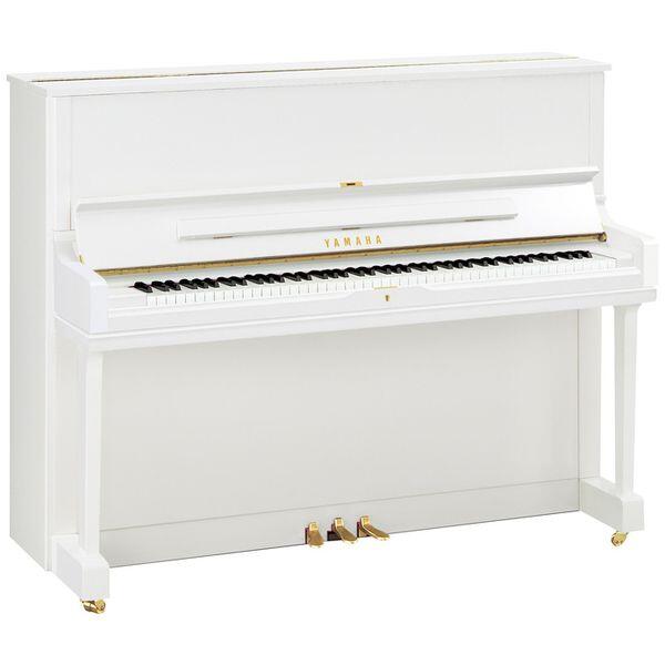 Yamaha Pianos Silent YUS1 SH3 PWH Silent Blanc poli-brillant 121 cm : photo 1