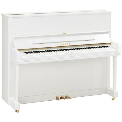 Yamaha Pianos Silent YUS1 SH3 PWH Silent Glossy White 121 cm