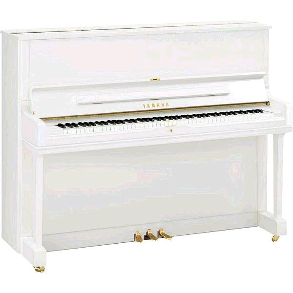Yamaha Pianos Transacoustic YUS1 TA3 PWH TransAcoustic Blanc poli-brillant 121 cm : photo 1