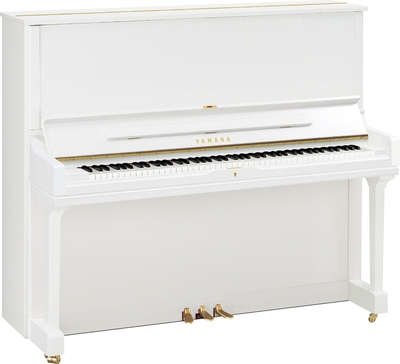 Yamaha Pianos Silent YUS3 SH3 PWH Silent Glossy White 131 cm