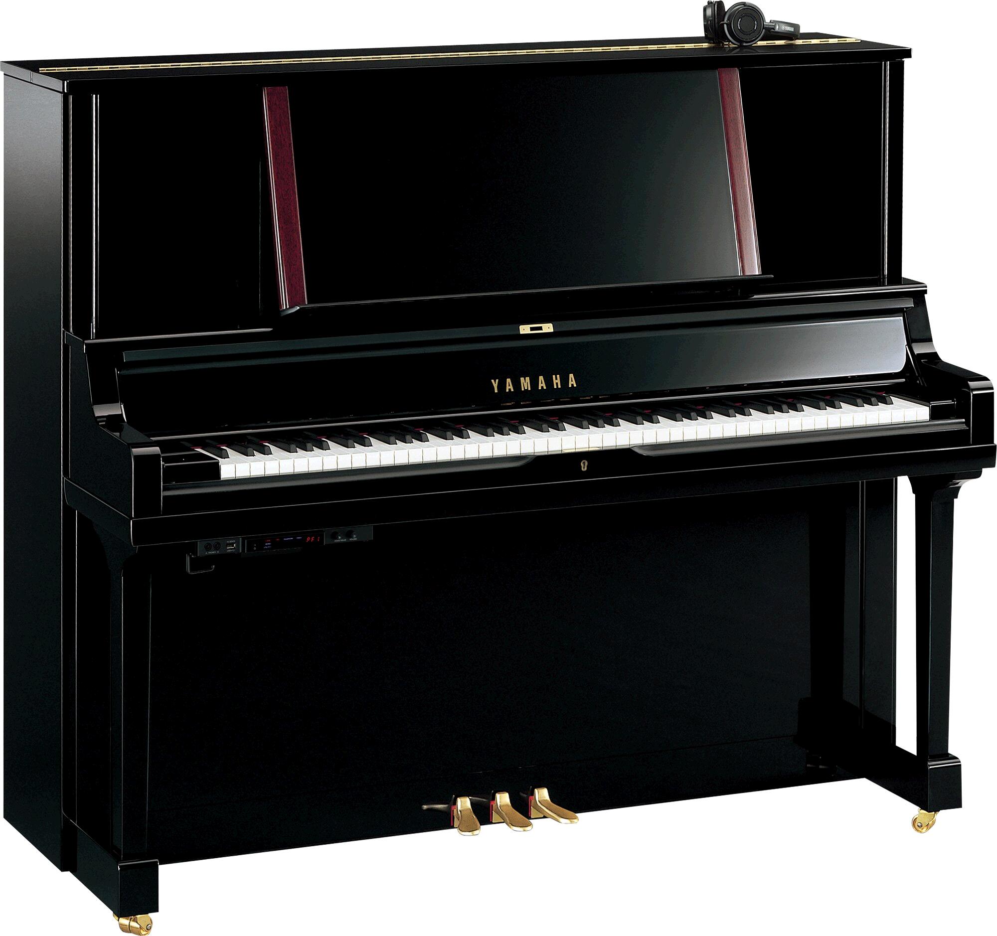 Yamaha Pianos Silent YUS5 SH3 PE Noir poli-brillant 131 cm : photo 1