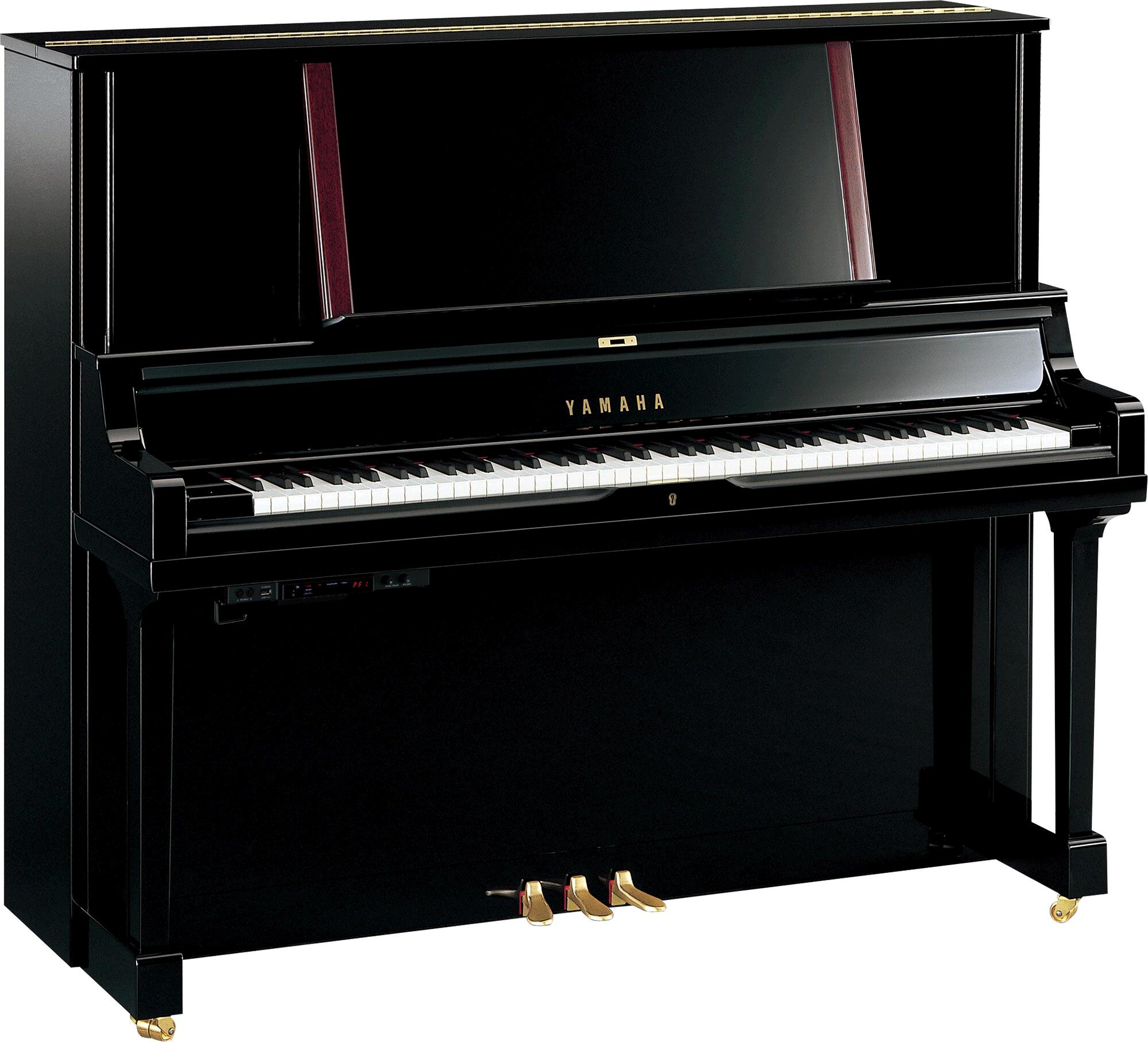 Yamaha Pianos Transacoustic YUS5 TA3 PE TransAcoustic Noir poli-brillant 131 cm : photo 1
