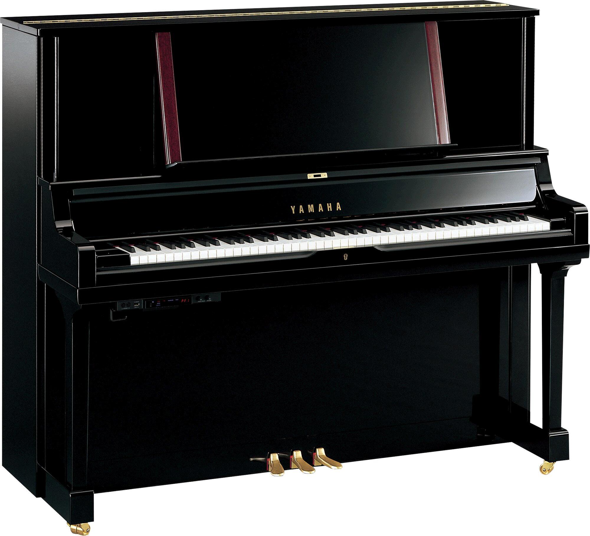 Yamaha Pianos Transacoustic YUS5 TA3 PE TransAcoustic Noir poli-brillant 131 cm