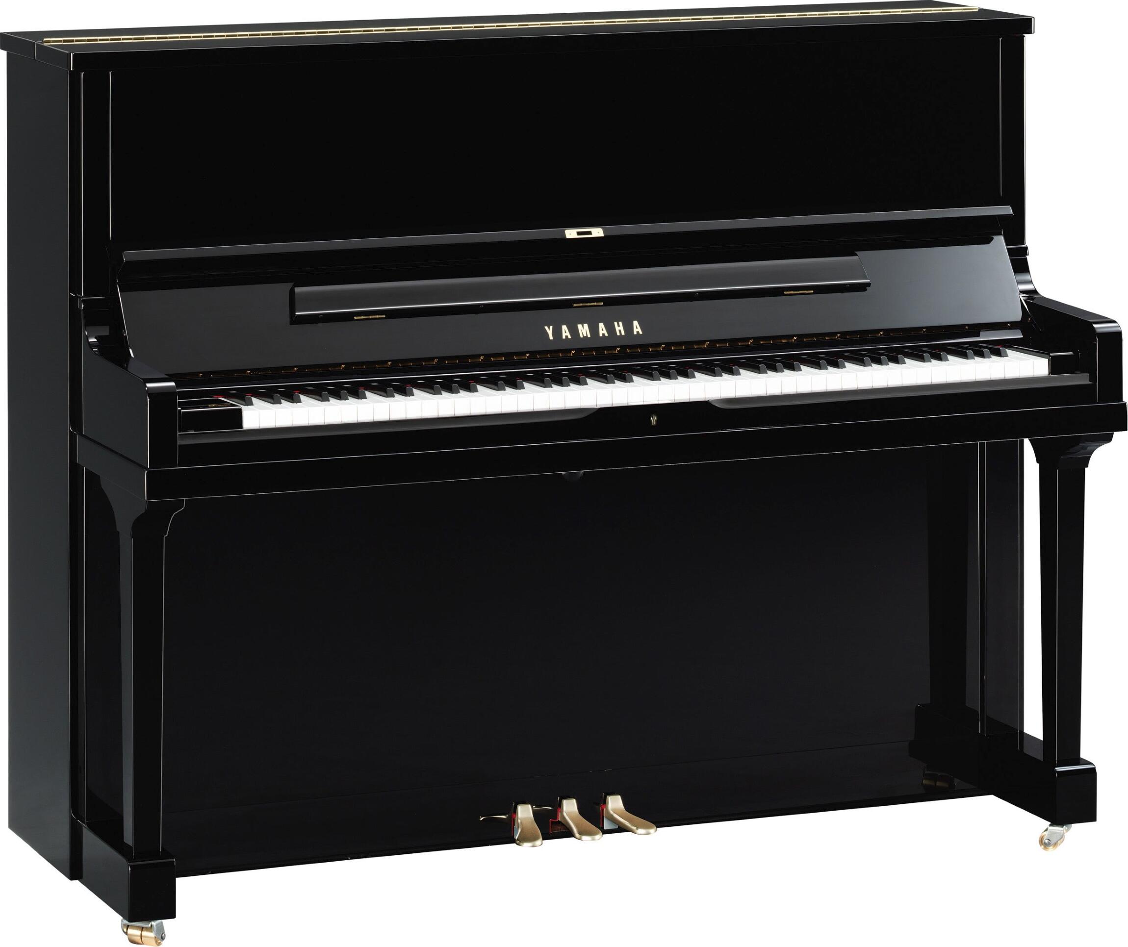 Yamaha Pianos Silent SE122 SH3 PE Silent Noir poli-brillant 122 cm : photo 1