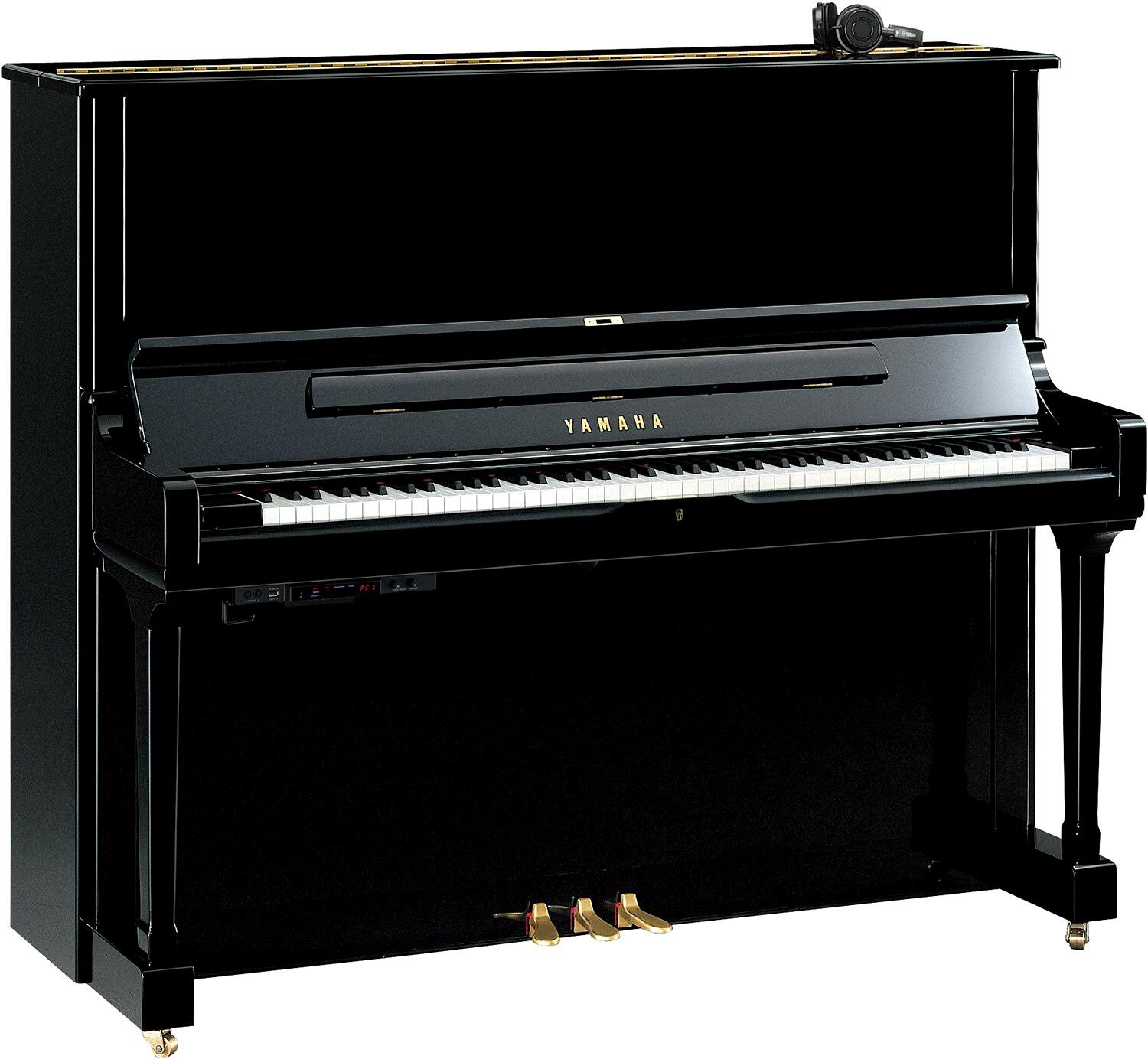 Yamaha Pianos Silent SU7 SH3 PE Silent Noir poli-brillant 131 cm