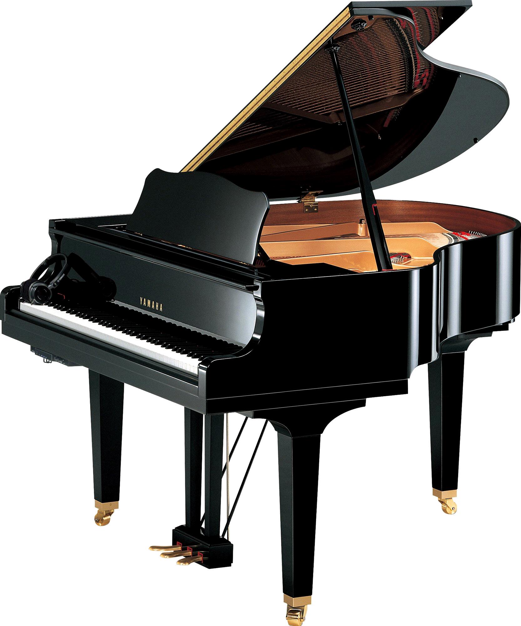 Yamaha Pianos Silent GB1K SC3 PE Silent noir poli-brillant 151 cm : photo 1