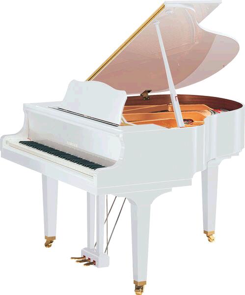 Yamaha Pianos Silent GB1K SC3 PWH Silent blanc poli-brillant 151 cm : photo 1