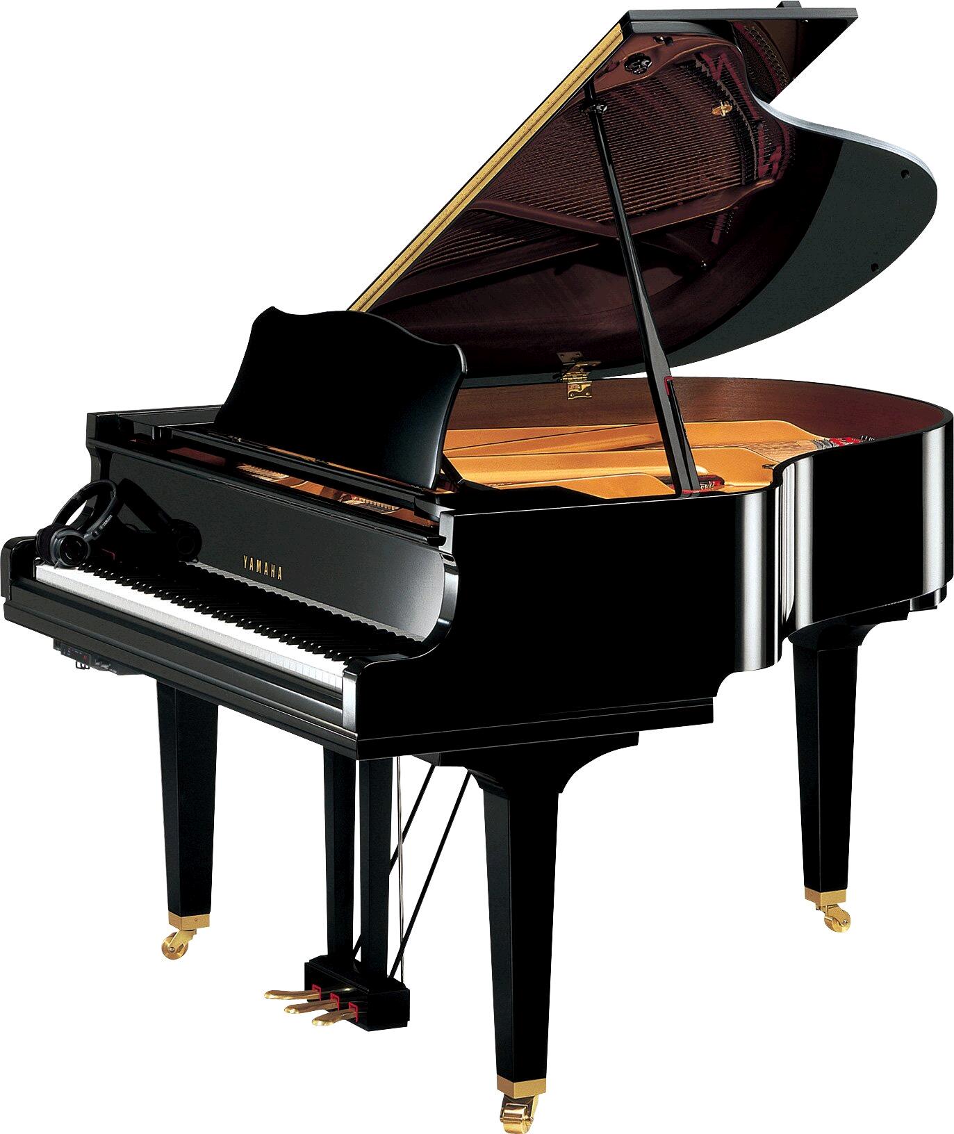 Yamaha Pianos Silent GC1 SH3 PE Noir poli-brillant 161 cm : photo 1