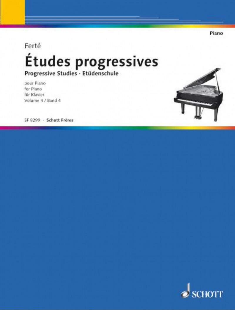 Les Maîtres du Piano - volume 4 Progressing Studies Armand Ferté  Klavier French / Progressing Studies : photo 1