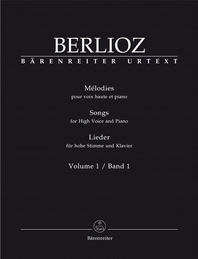 Mélodies 1 for High Voice and Piano for High Voice and Piano Hector Berlioz  High Voice and Piano / for High Voice and Piano : photo 1