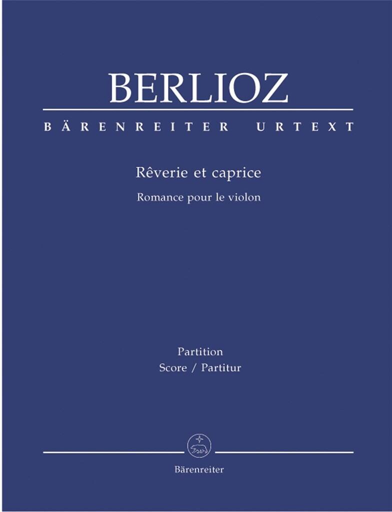 Rêverie Et Caprice Score Romance pour le violon Hector Berlioz Hugh MacDonald Orchestra / Romance pour le violon : photo 1