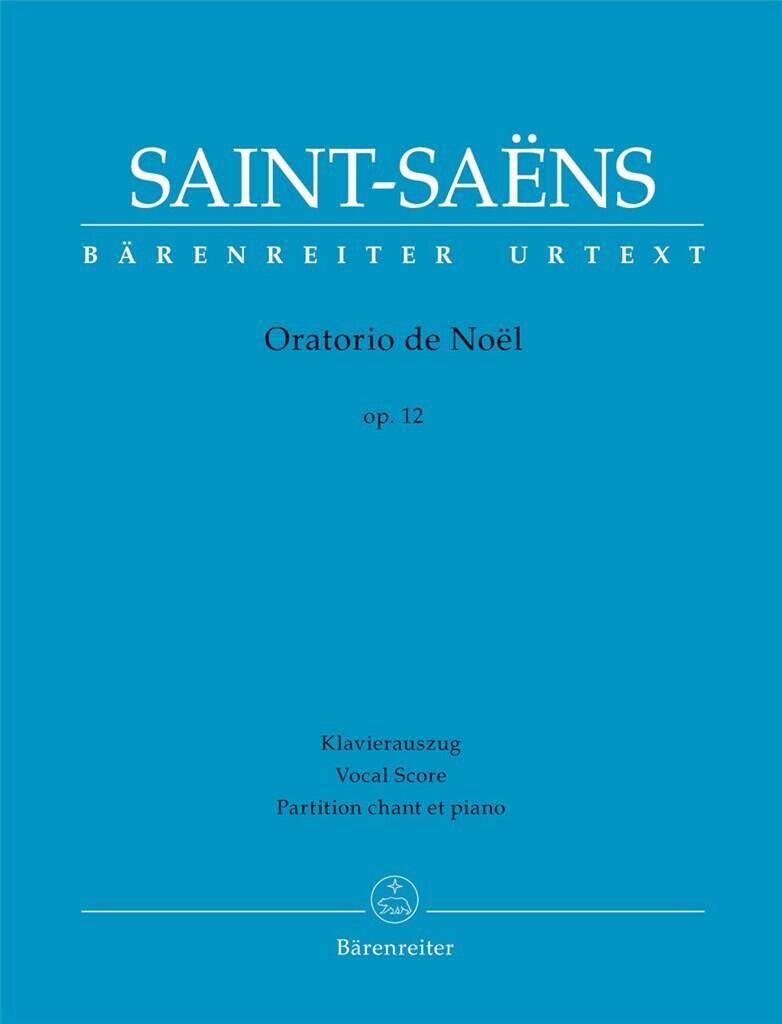 Bärenreiter Oratorio de Nol op. 12 Camille Saint-Sans Eugène Gigout_Christina M. Stahl Christina M. Stahl Vocal and Piano English-German-French : photo 1