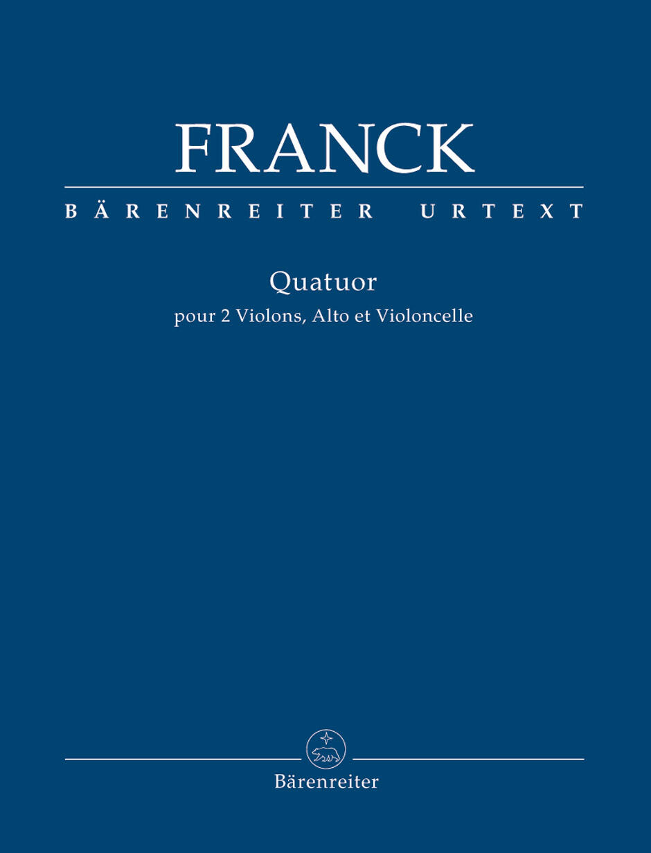 Quartet César Franck  Streichquartett : photo 1