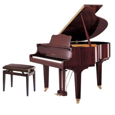 Yamaha Pianos Transacoustic C1X TA3 PM TransAcoustic Acajou poli-brillant, 161 cm : photo 1