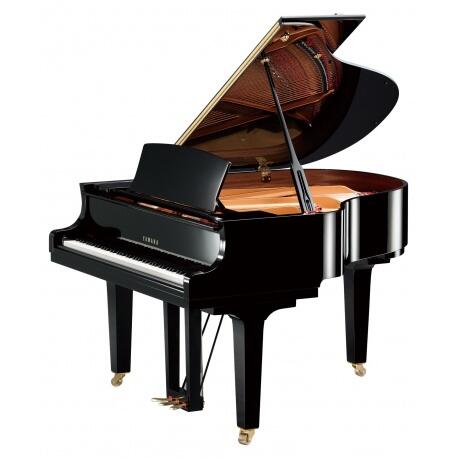 Yamaha Pianos Transacoustic C1X TA3 SE TransAcoustic Noir satiné, 161 cm : photo 1